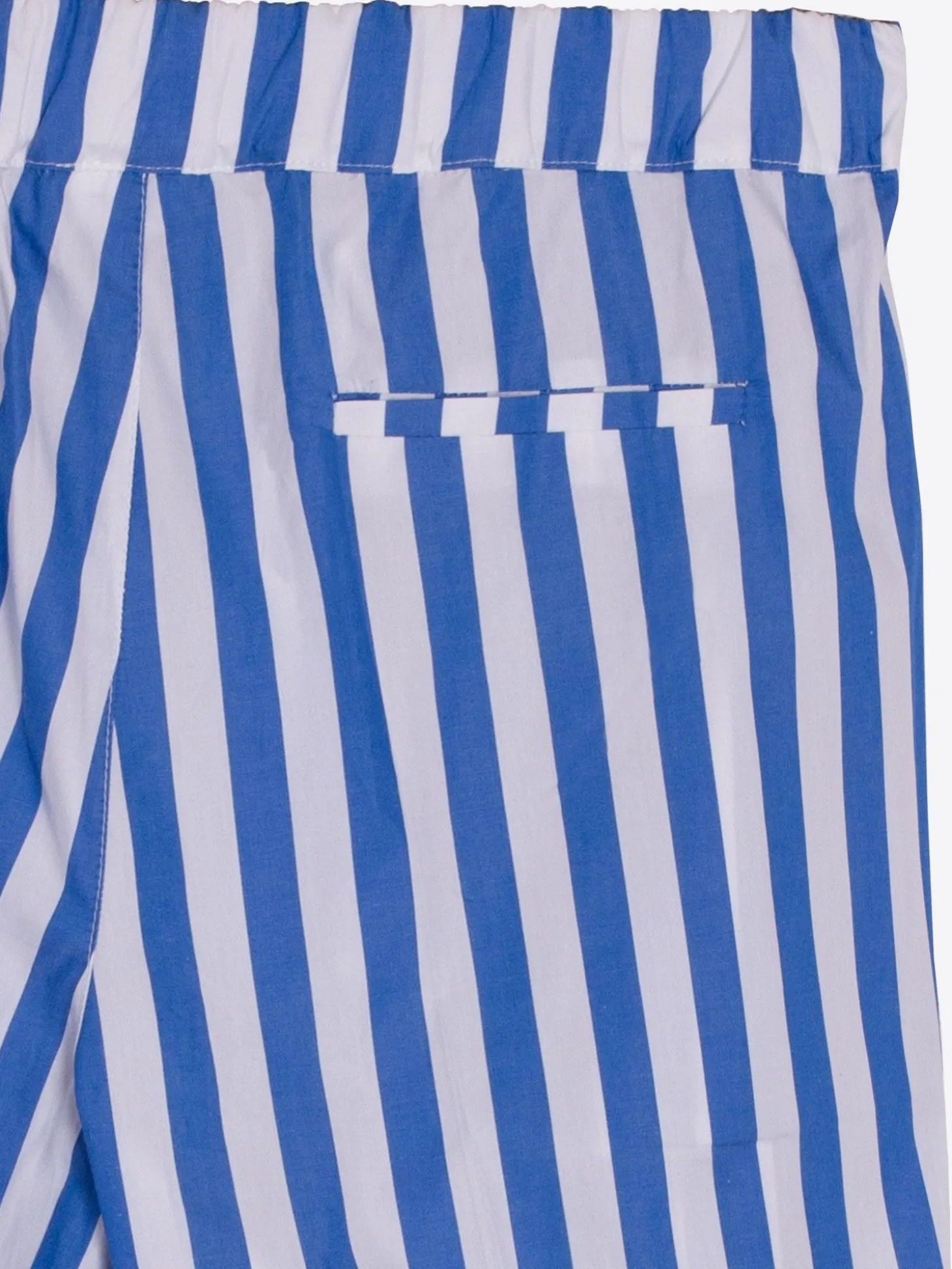 Vilagallo Pantalon Algodon Rayas Azul Cheap