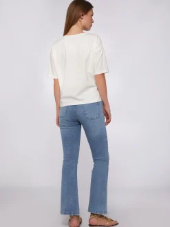 Vilagallo Pantalon Alina Light Denim Discount