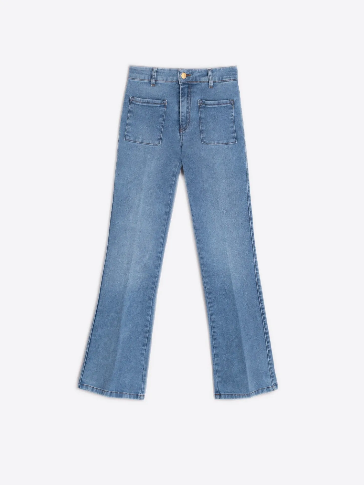 Vilagallo Pantalon Alina Light Denim Discount