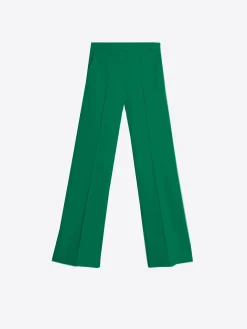 Vilagallo Pantalon Carla Green Knit Perfect Fit Best