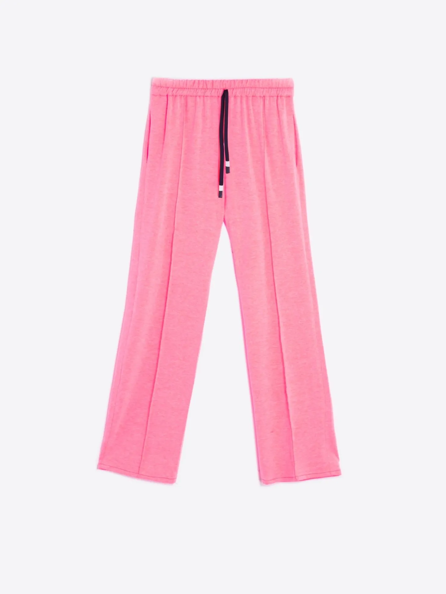 Vilagallo Pantalon Clarise Neon Pink Knit Clearance