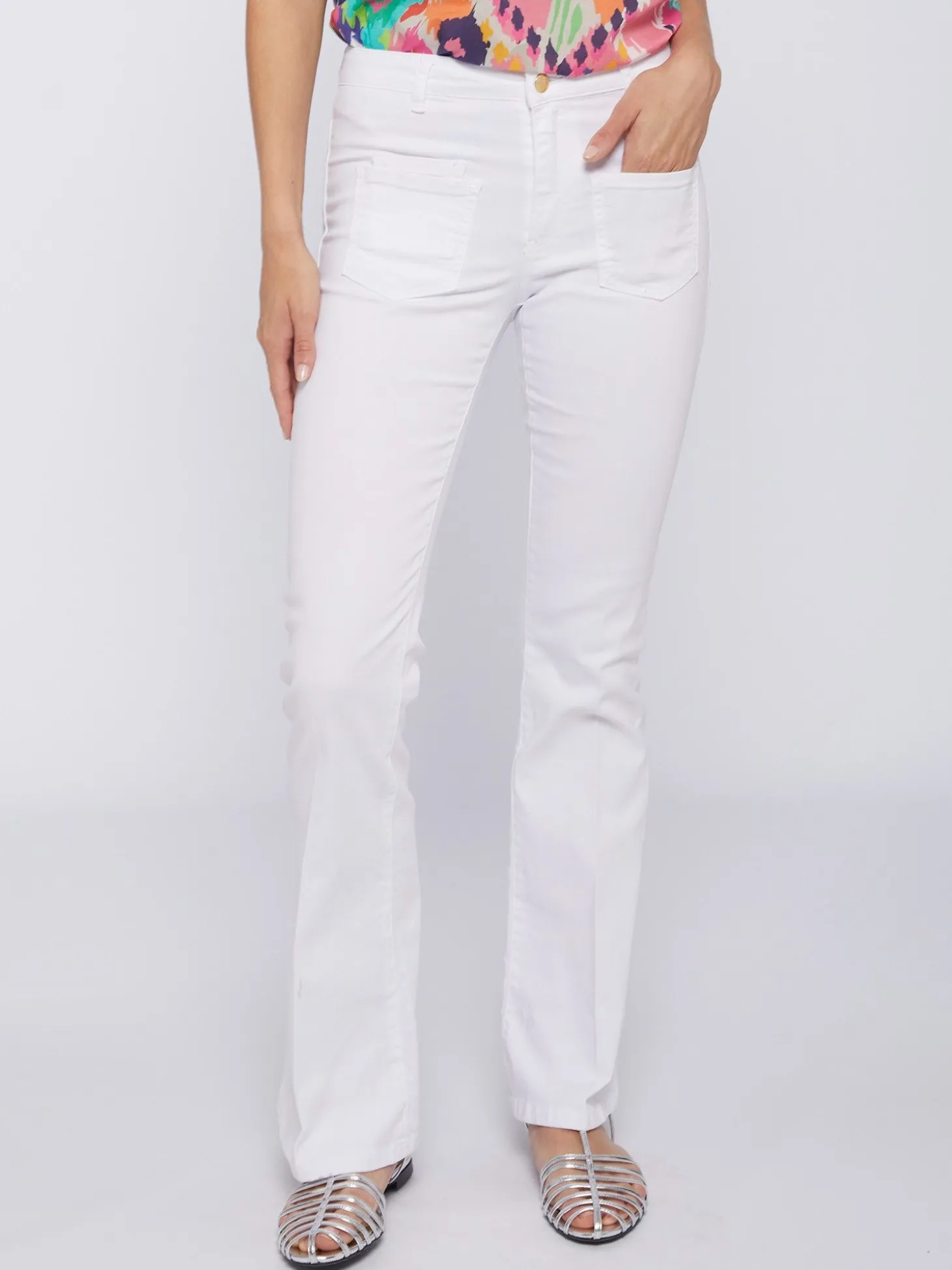 Vilagallo Pantalon Laura Blanco Sale