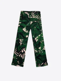 Vilagallo Pantalon Lidia Maxi Tropical Print Cheap