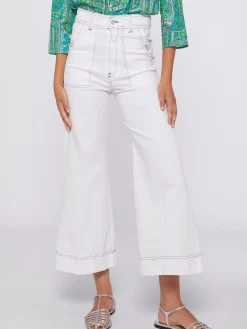 Vilagallo Pantalon Noa Blanco Sale