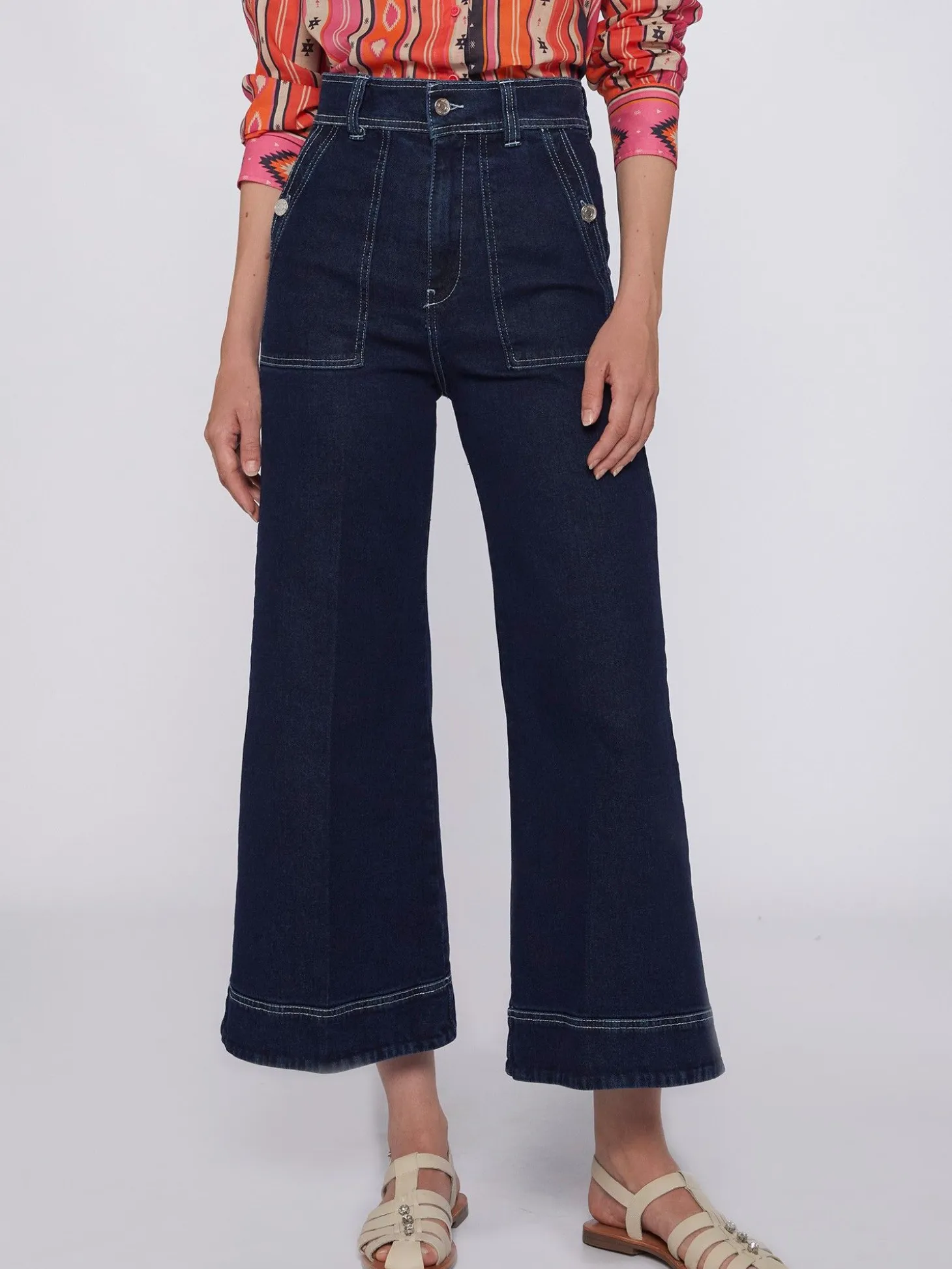 Vilagallo Pantalon Noa Denim Clearance