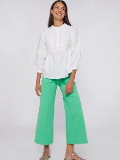 Vilagallo Pantalon Noa Verde Best Sale