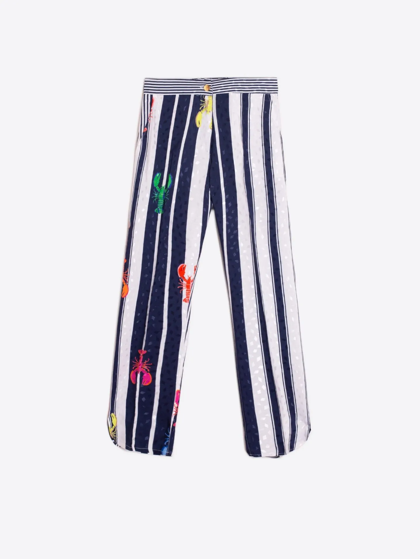Vilagallo Pantalon Ornella Patchwork Print Online