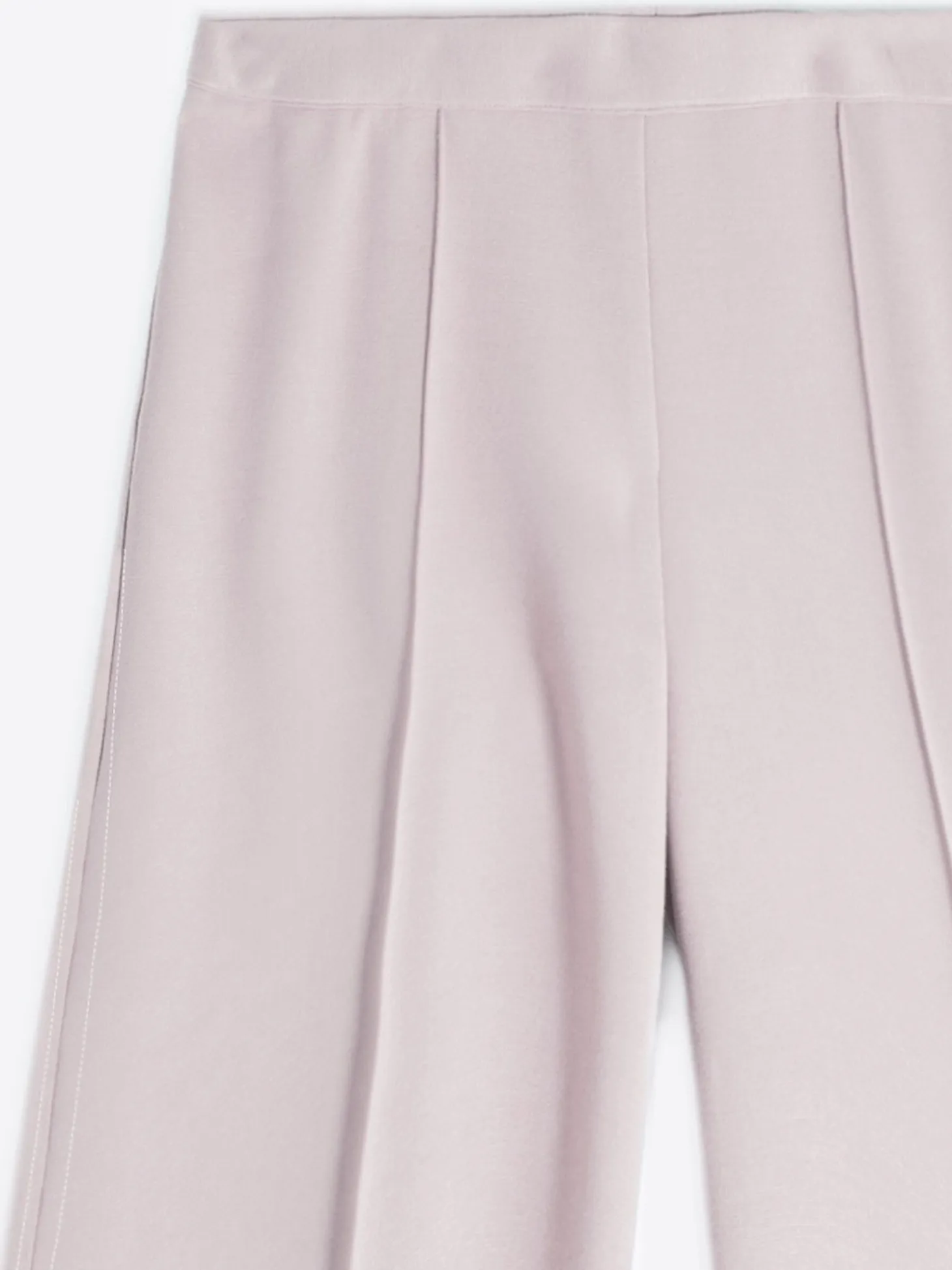 Vilagallo Pantalon Punto Marfil Perfect Fit Cheap