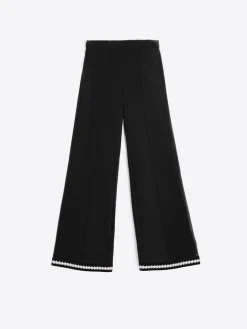 Vilagallo Pantalon Punto Negro Pasaman Clearance