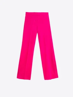 Vilagallo Pantalon Rosa Punto Botones Perfect Fit Discount