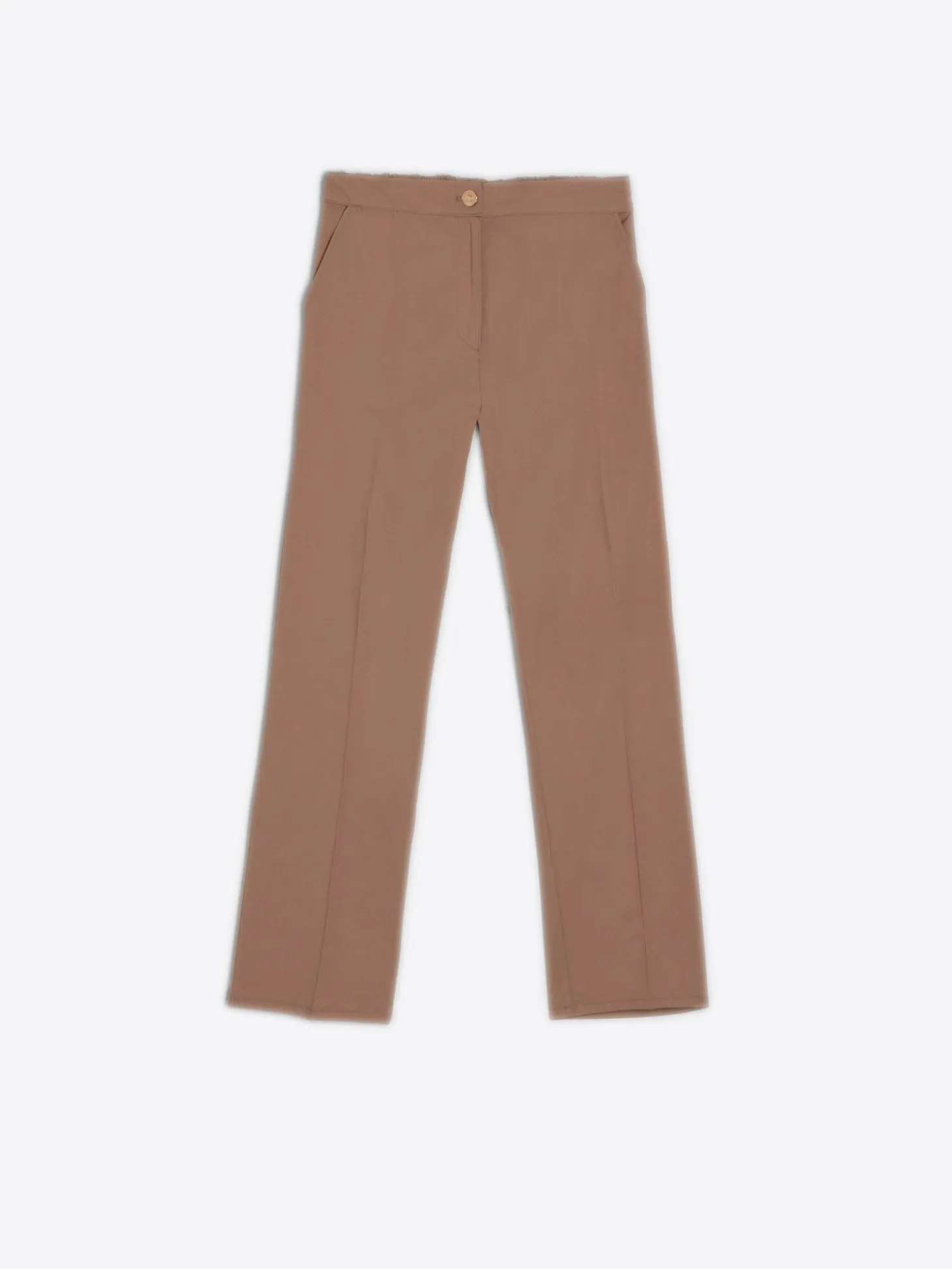 Vilagallo Pantalon Tiffany Beige Poplin Online