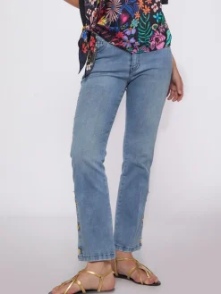 Vilagallo Pantalon Vaquero Gabriella Light Denim New