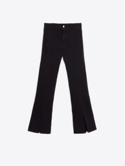 Vilagallo Pantalon Vaquero Negro Abertura Best
