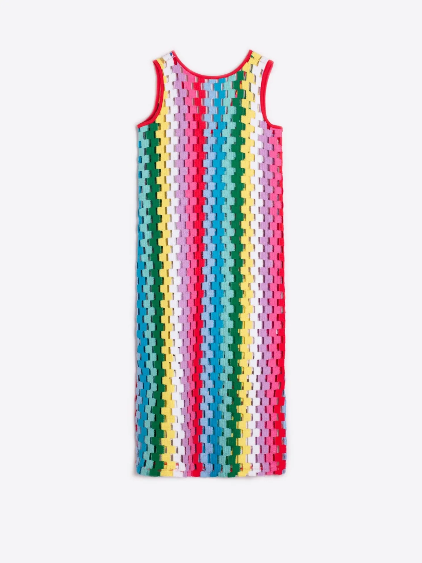 Vilagallo Vestido Calado Escote Espalda Multicolor Outlet