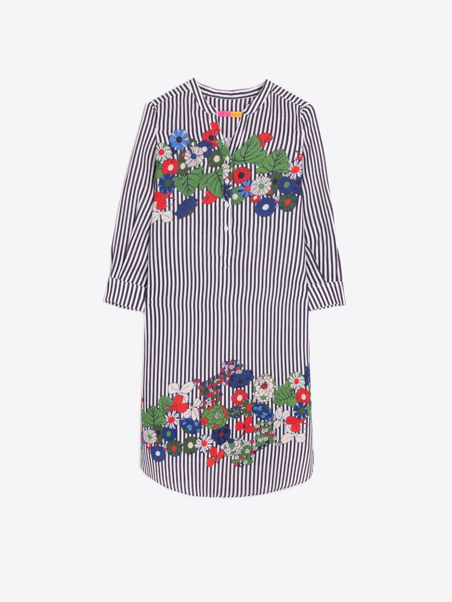 Vilagallo Vestido Dani Valsini Print Outlet