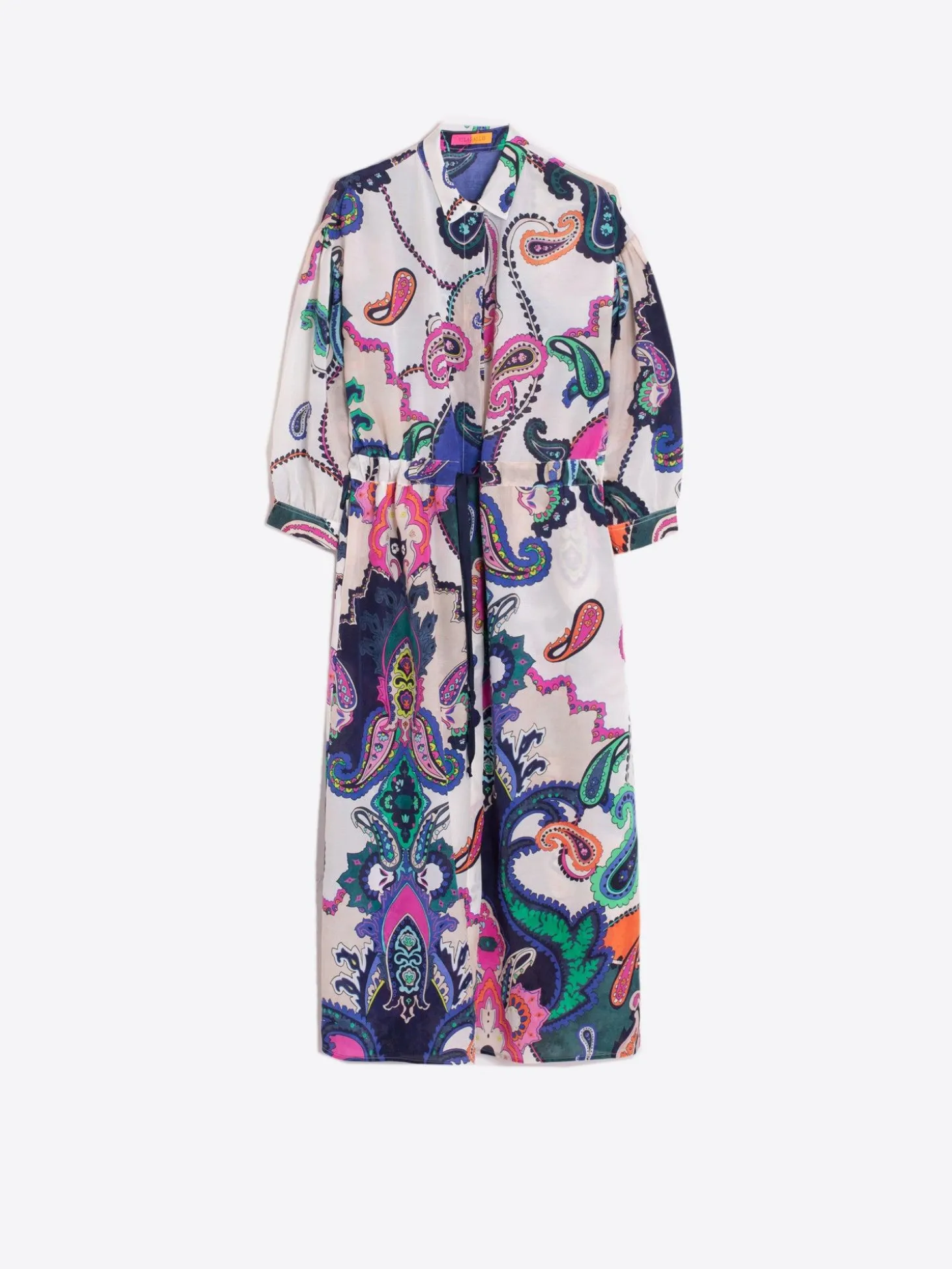 Vilagallo Vestido Estampado Maxi Paisley Best