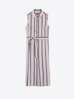 Vilagallo Vestido Livia Elba Stripes Online