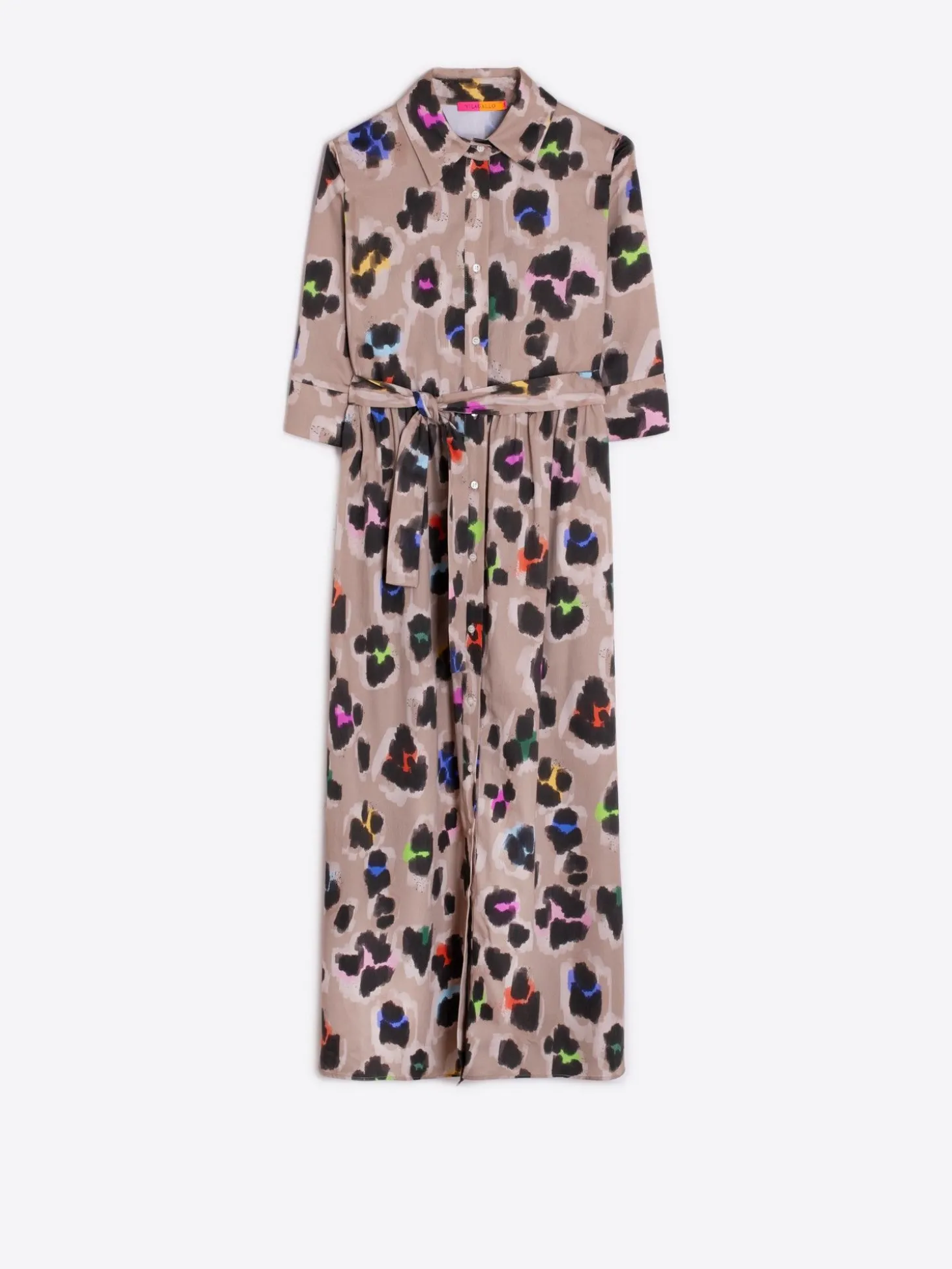 Vilagallo Vestido Natalia Animal Print Xl Store