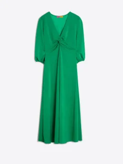 Vilagallo Vestido Punto Verde Santinado Store