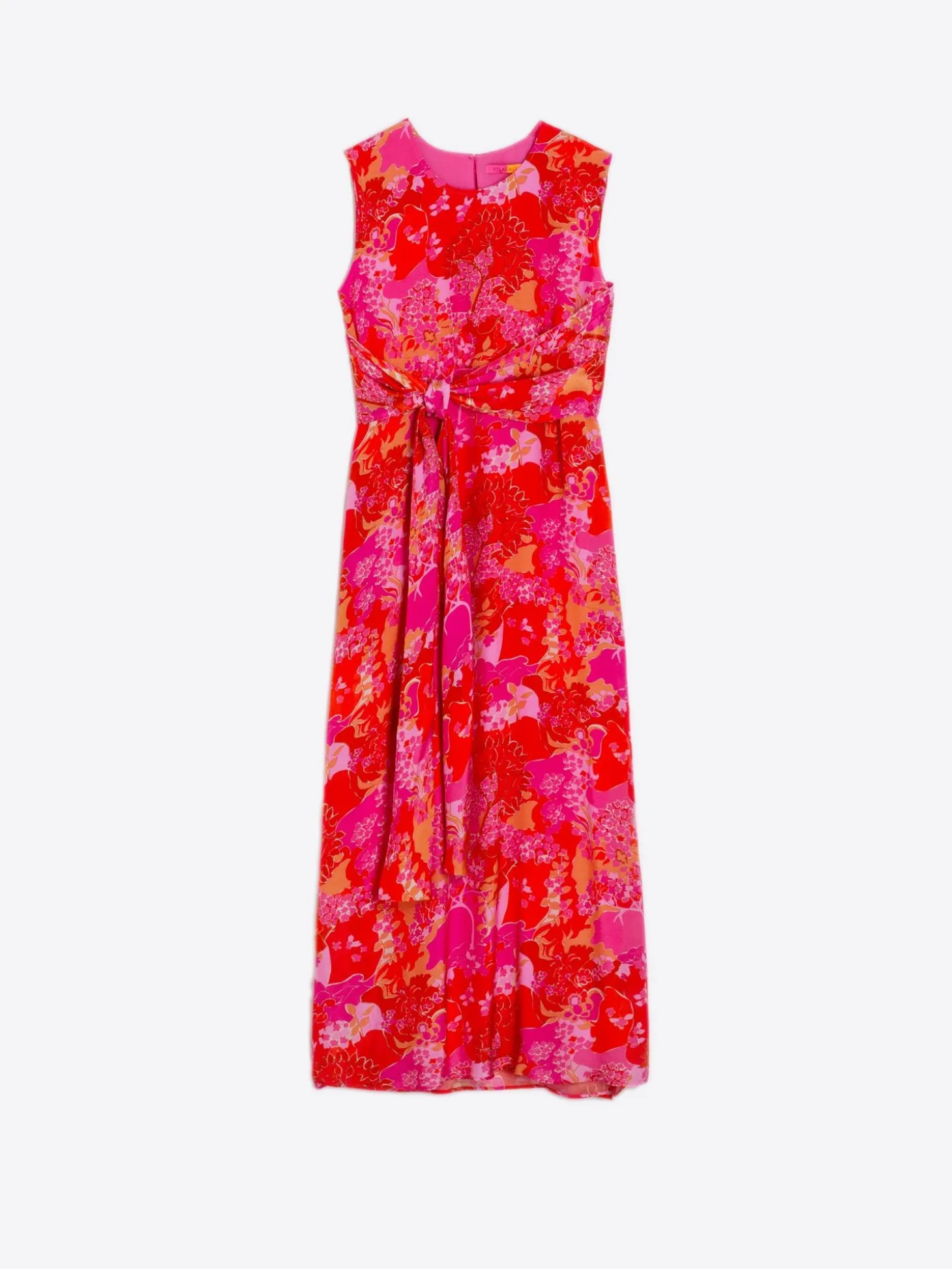 Vilagallo Vestido Tamara Pink Blossom Discount