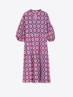 Vilagallo Vestido Tammy Crochet Estampado Hot