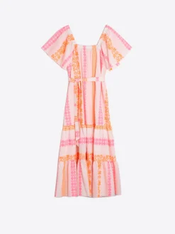 Vilagallo Vestido Volantes Jacquard Fluor Best